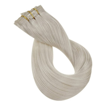 FShine PU Clip In Hair Extensions Clip in Hair Extensions #1000 - FShine Shop